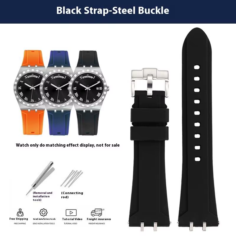 Pour Tudor Royal 38mm 41mm offre M28600 M28603 M28500 Bracelet de montre en Silicone modifié Bracele