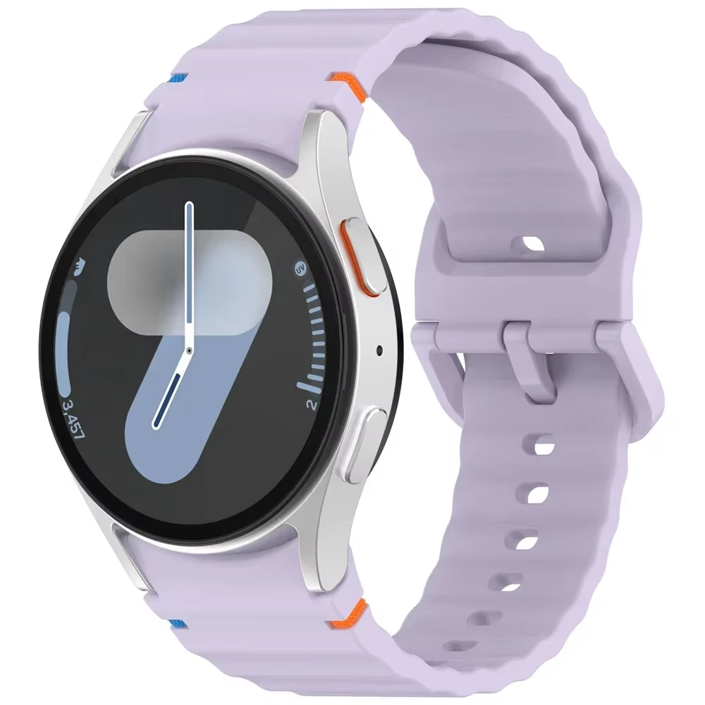 Bracelets officiels pour Samsung Galaxy Watch 7/FE/6/5/4 44mm 40mm 5 Pro 45mm 46mm, Bracelet de spor