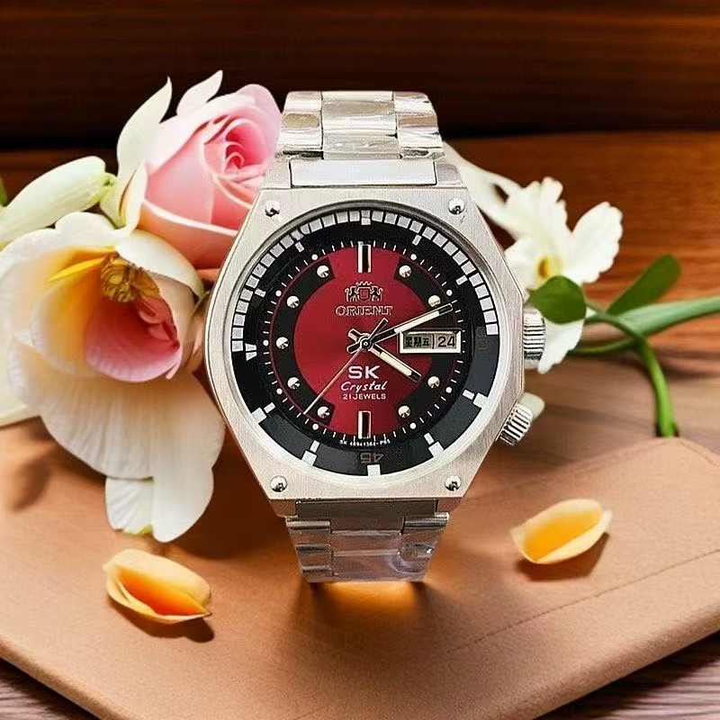 Montre mécanique DFDG pour homme, affichage lumineux nocturne, étanche, cadran ajouré, toutes foncti