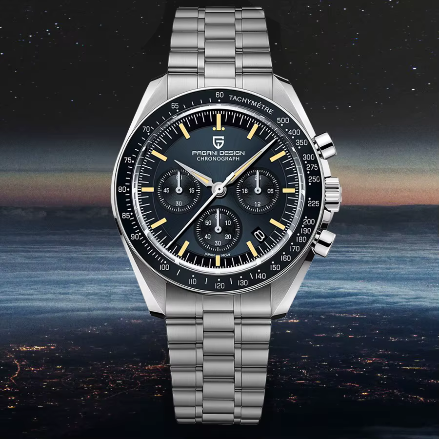 Nouvelle montre PAGANI DESIGN 2026, hommage à CK2998, montre lunaire, montres à quartz rétro de luxe