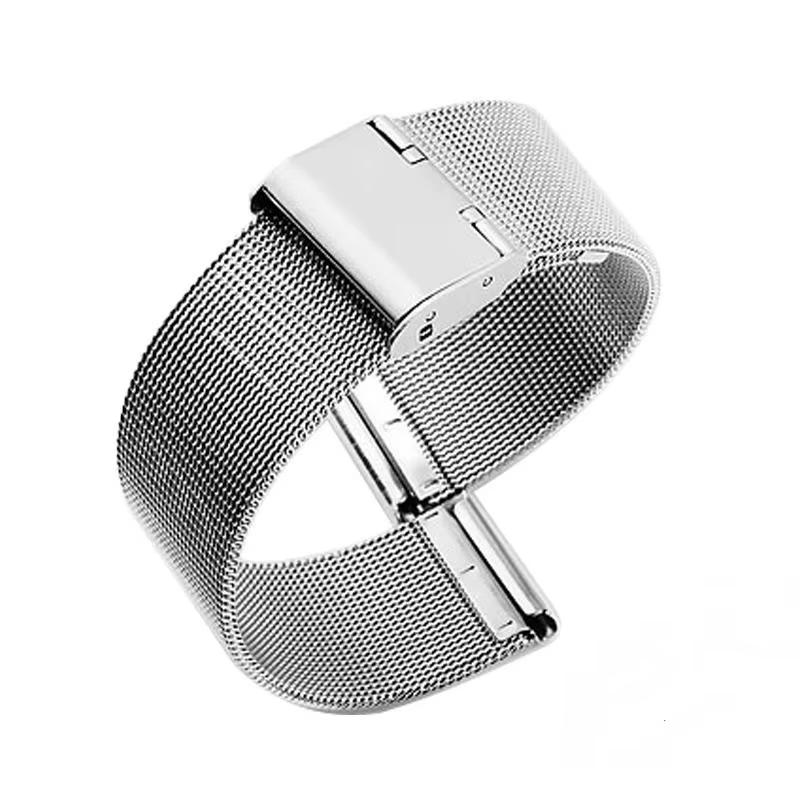 Bracelet de montre en maille d'acier inoxydable, bracelet de remplacement à dégagement rapide 12mm 1