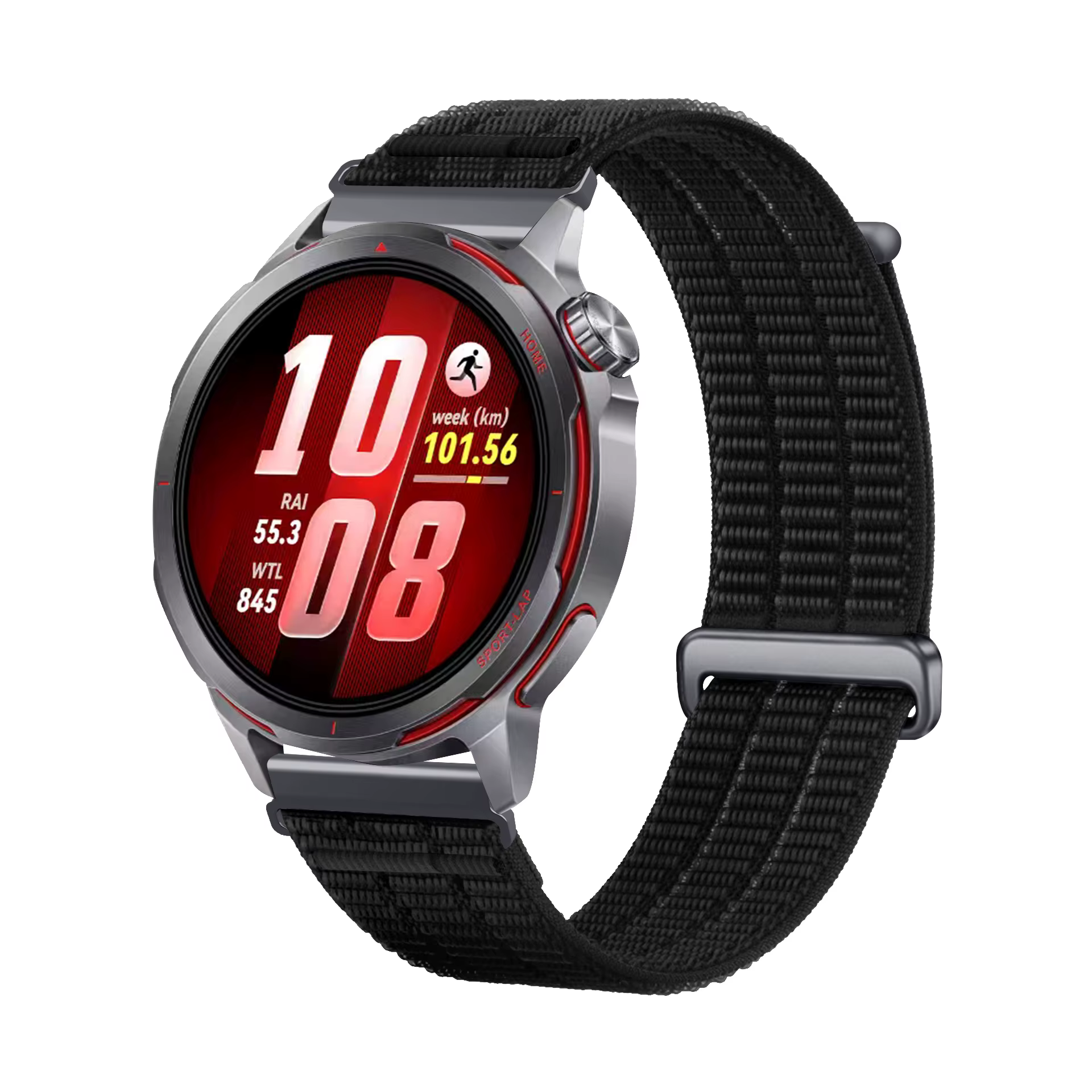Bracelet de montre 22MM pour Huawei Watch GT Runner 2, style officiel, bracelet en nylon Correa pour