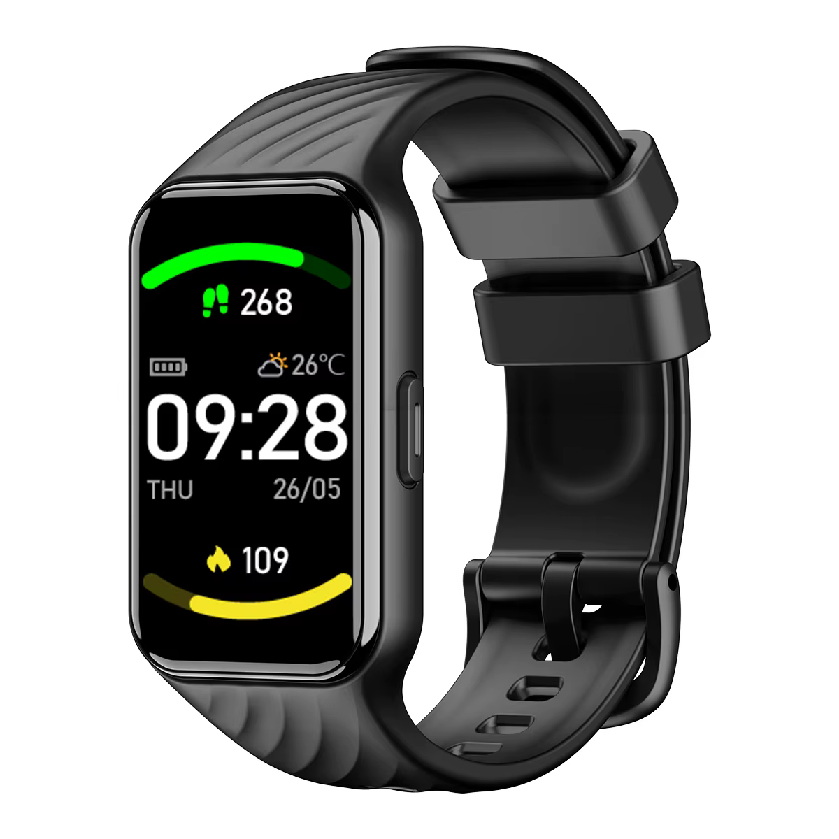 Montre connectée Blackview R10, montre connectée sportive étanche de 1,47 pouce, suivi de la forme p