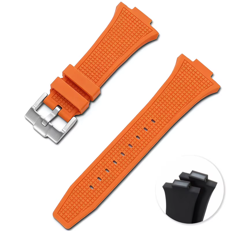 Bracelet de montre en caoutchouc pour Tissot PRX Super Player T137.407/410, Bracelet en Silicone 26x