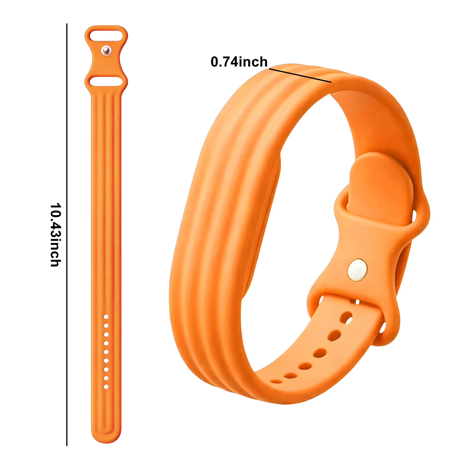 Bracelet de montre sport en silicone pour Google Fitbit Air, bracelet en caoutchouc respirant, acces