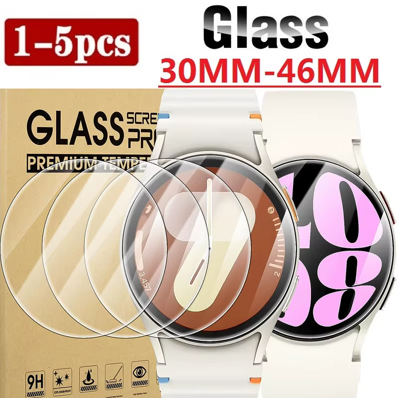 Verre trempé pour montre intelligente Film de protection d'écran 40mm 39mm 38mm 37mm 36mm 35mm 33mm 