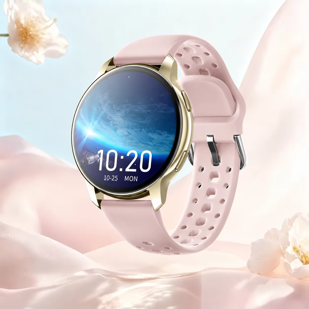 Montre connectée 2026 pour hommes et femmes, appels Bluetooth, écran HD 1,46'', suivi d'activité, mo