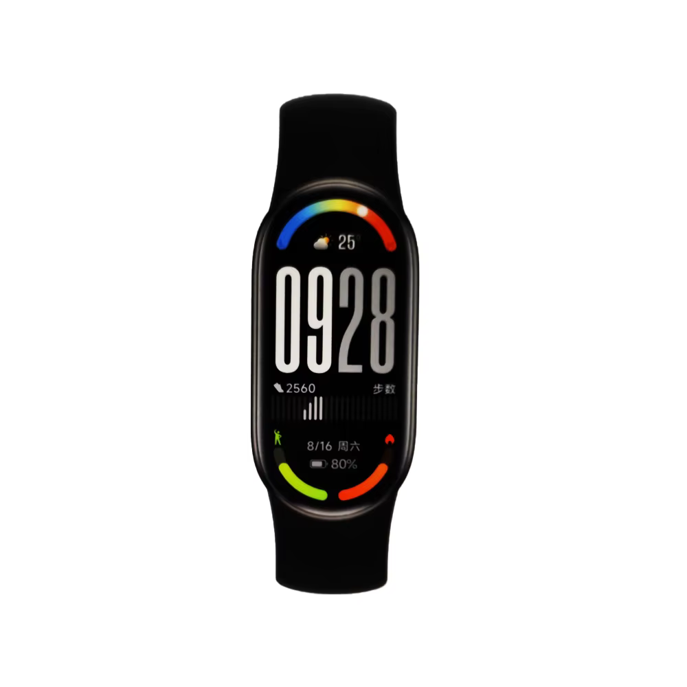 Version mondiale Xiaomi Mi Band 10 1.72 "AMOLED 150 + Modes sportifs diffusion de fréquence cardiaqu