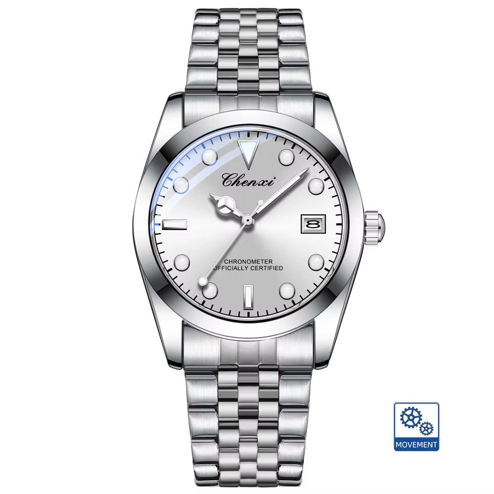 CHENXI nouvelle montre mécanique automatique pour hommes élégante et élégante lumineuse résistante à