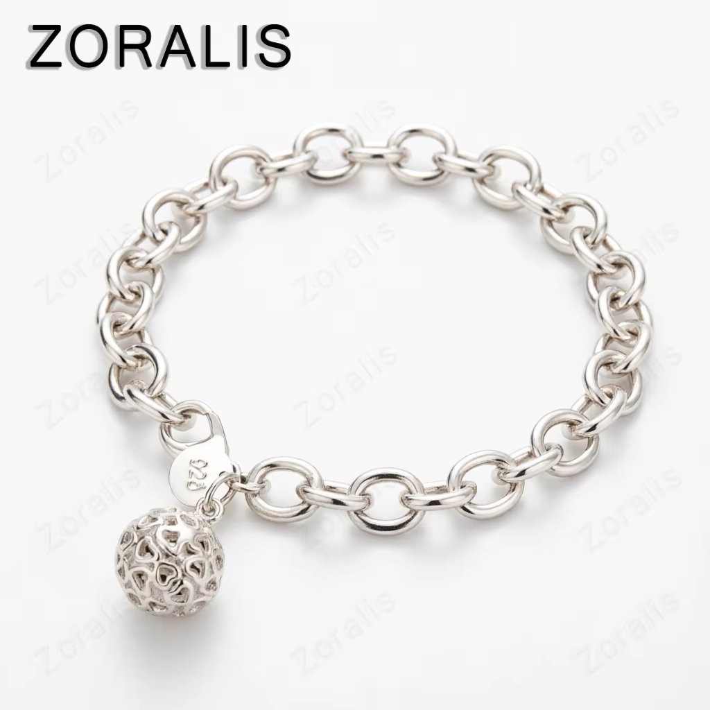 Bracelet en or 18 carats, bracelet à billes rondes creuses, chaîne de main pour femmes, bijoux fins 
