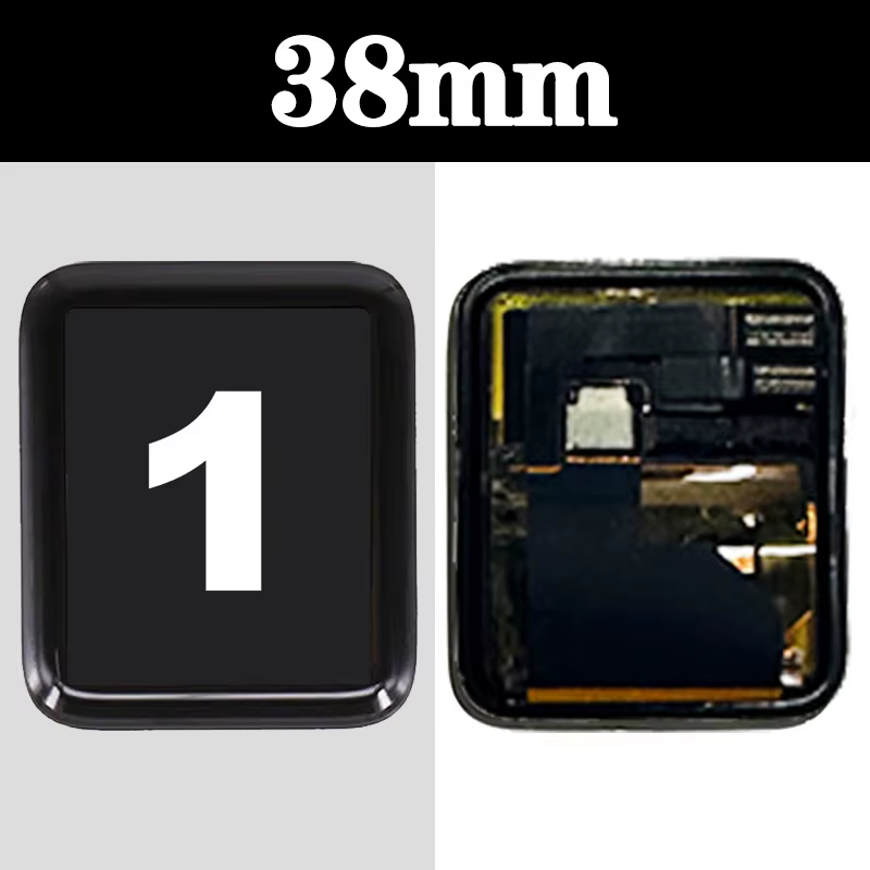Écran tactile OLED pour Apple Watch Series 1 2 3 4 5 6 SE 7, assemblage d'écran LCD et numériseur, r