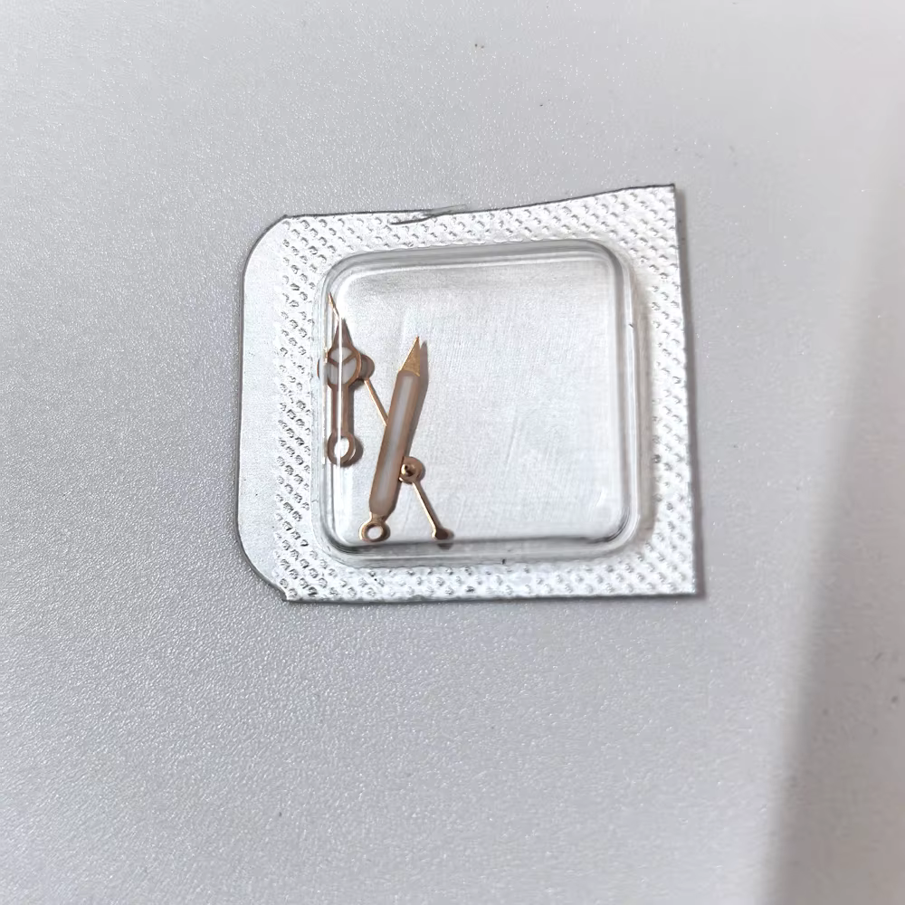 Pièces de montre argent rouge bleu lumineux 3135, aiguilles de montre pour Rolex SUB Yach 3135, mouv