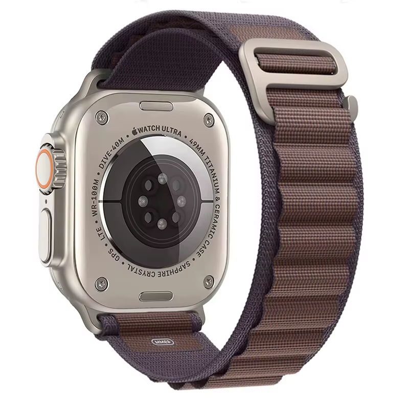 Bucle alpine pour Apple Watch ultra 3 2 bandes 49mm 44mm 40mm 41mm 45mm 42mm 46mm bracelet correa iW