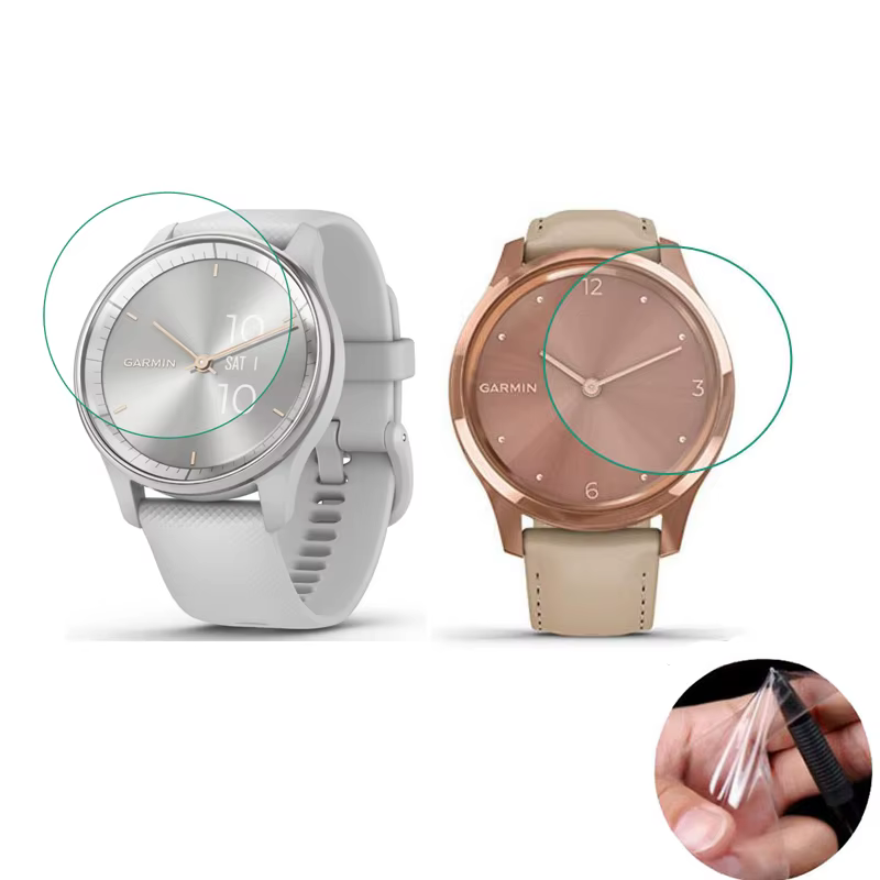 Film de protection souple en TPU pour montre intelligente Garmin Vivomove Trend/Sport/3/3S/Style/Lux