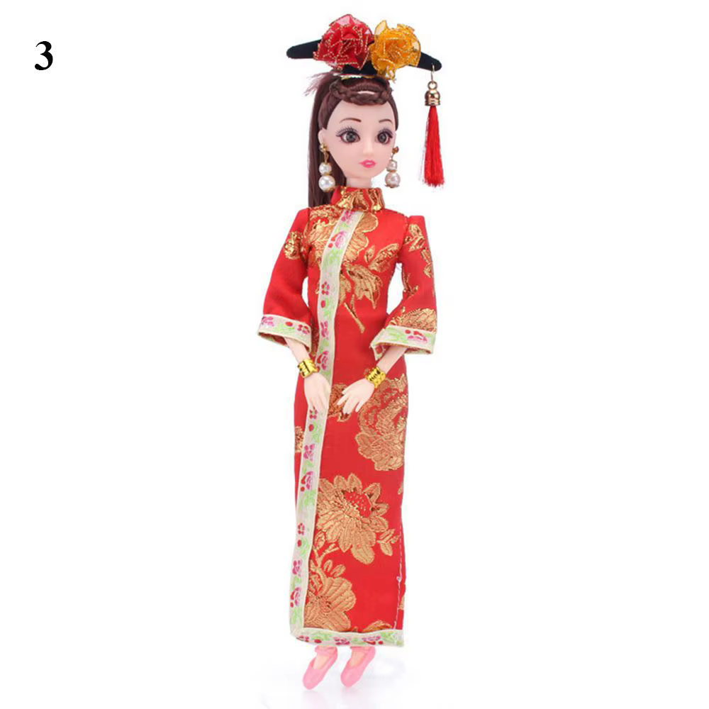 Robe de soirée de style cheongsam traditionnelle chinoise faite à la main, accessoires uniques, vête