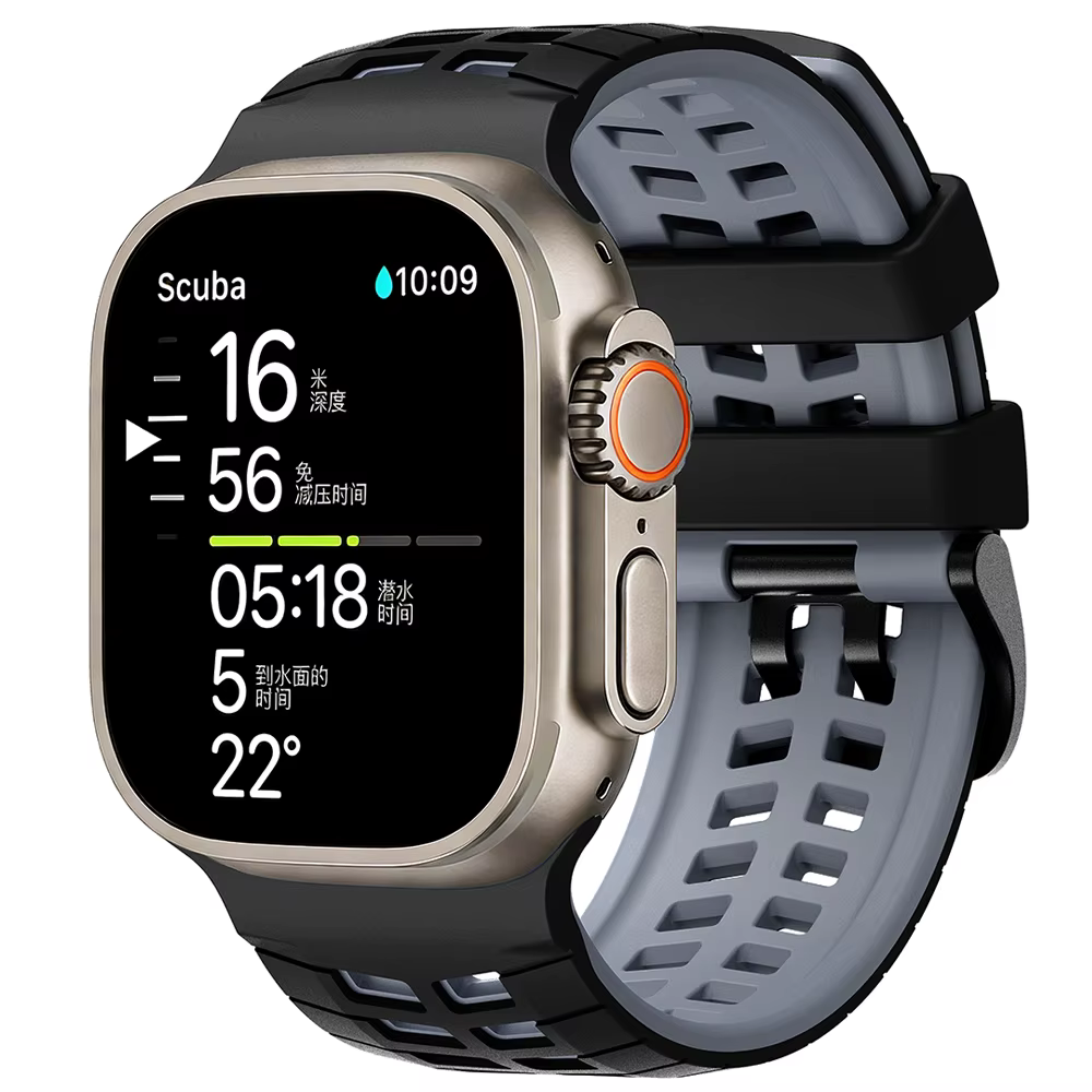 Bracelet respirant pour Apple Watch Ultra 3 2 Series 11 10 9 7 8 6 SE 49mm 45mm 46mm 42mm 44mm, brac