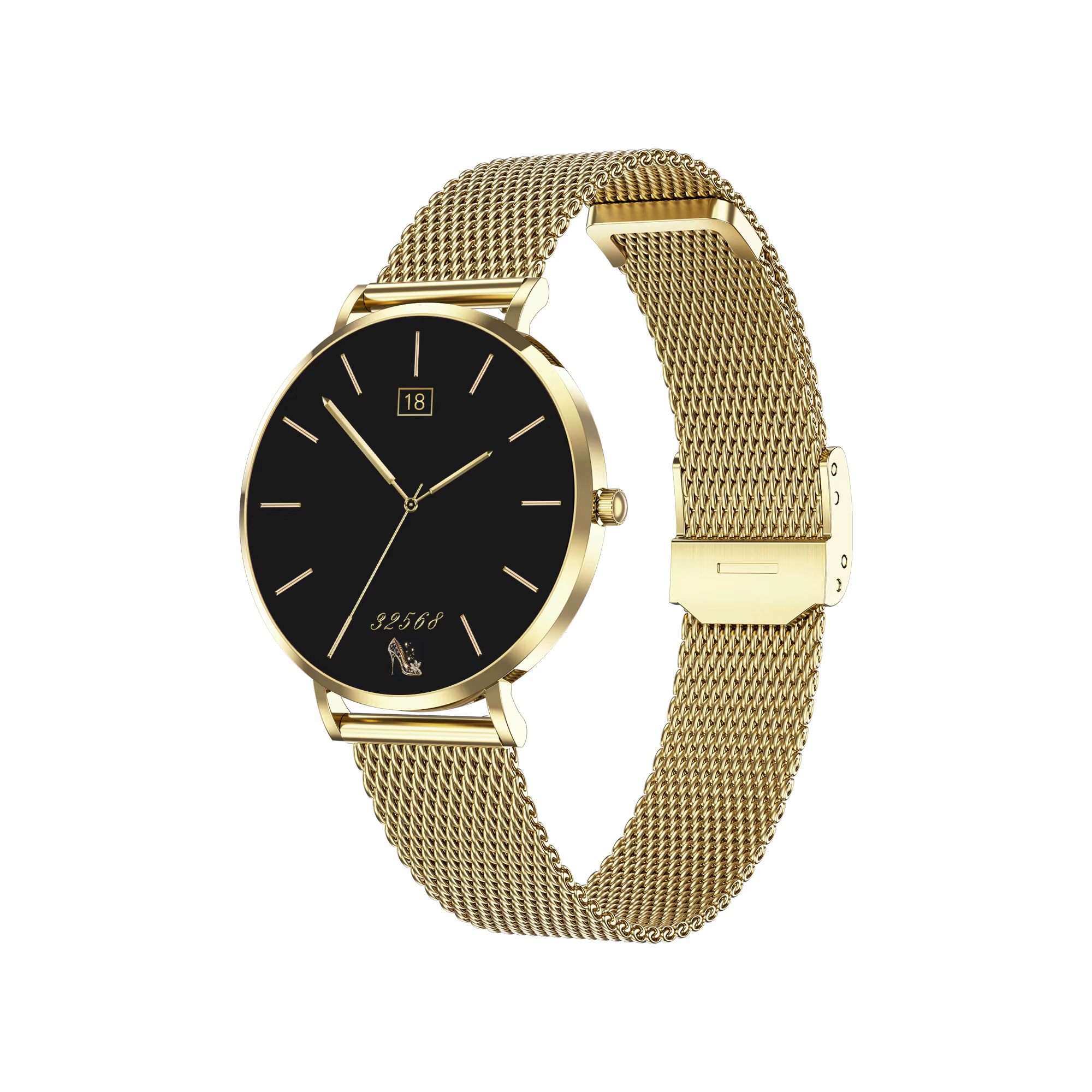 Conception mince T8 Ultra BT appelant Smartwatch 1.19 pouces AMOLED HD écran rond fréquence cardiaqu