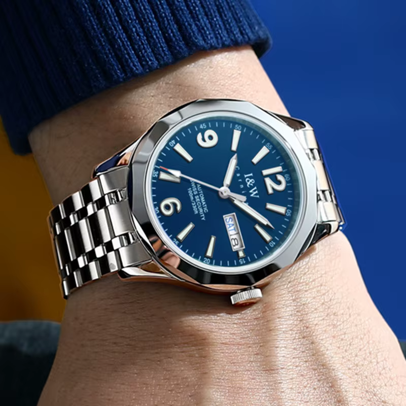 IW – montre automatique de luxe pour hommes, marque suisse, mécanique, MIYOTA NH36 saphir, étanche à