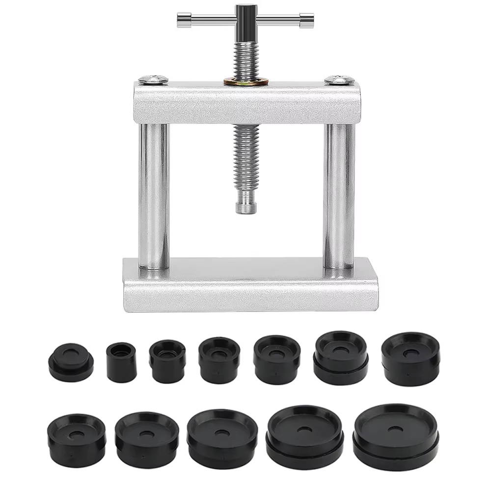 Kit d'outils de pressage pour montres, outil de fermeture de boîtier de montre, outils d'entretien p