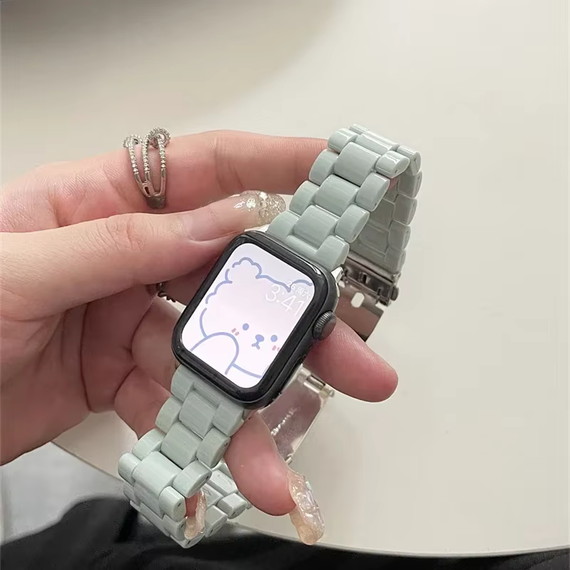 Bracelet bonbon pour apple watch 10 bandes 42MM/46MM ultra 3 49mm 44mm 40mm 41mm 45mm lien femmes br
