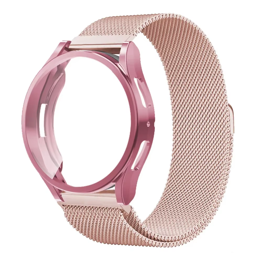 Bracelet en métal + housse en TPU pour Garmin Venu 2 2S 3S 3 2 Plus, Bracelet de protection plein éc