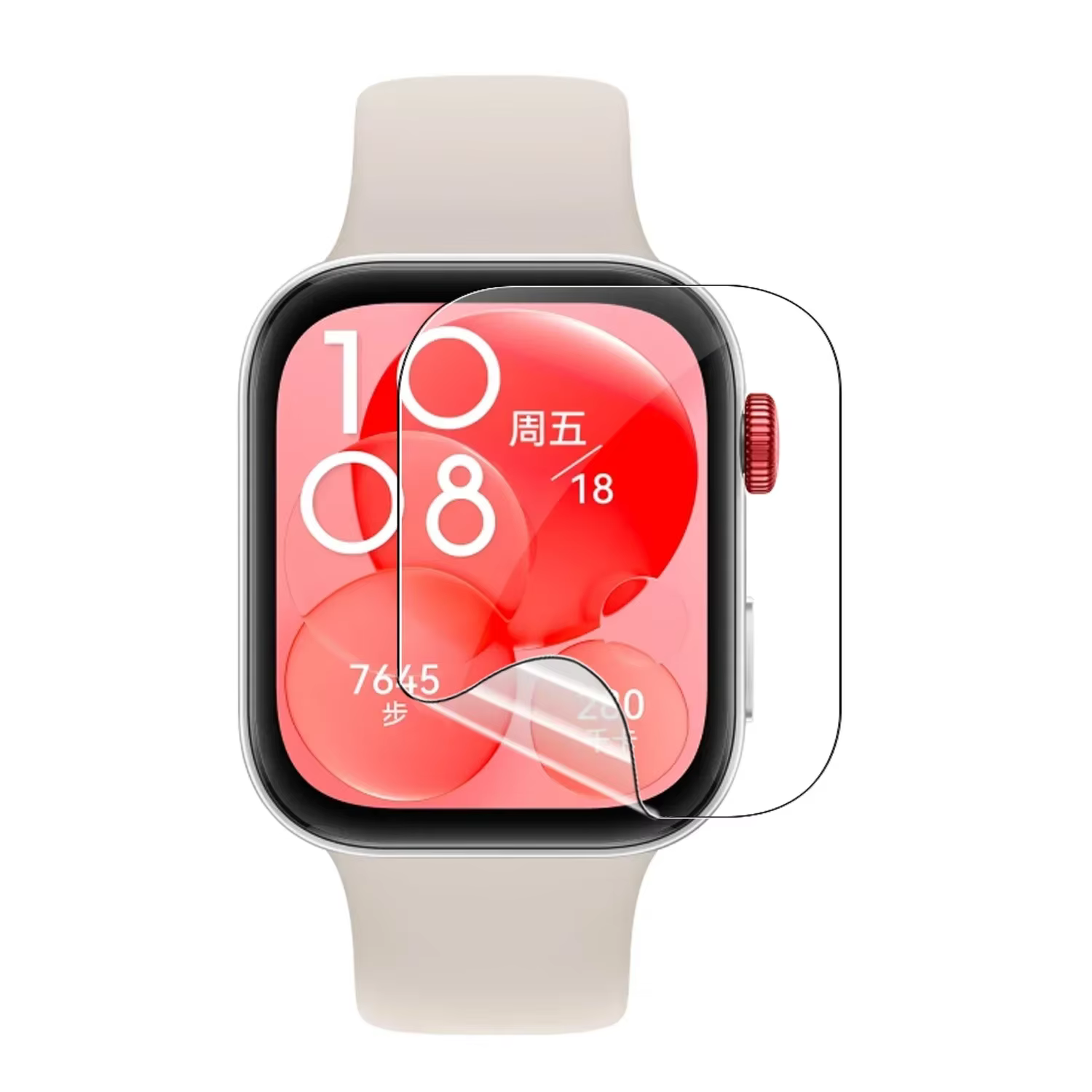 Film Hydrogel Souple et Flexible pour Huawei Watch Fit 3 4 5 Pro 2 ES, Protection d'Écran, Film Prot