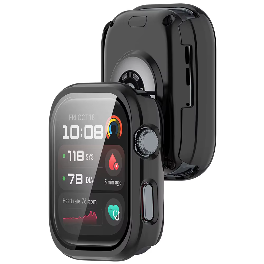 Étui rigide en PC avec protection d'écran en verre intégrée pour Huawei Watch D2 anti-rayures