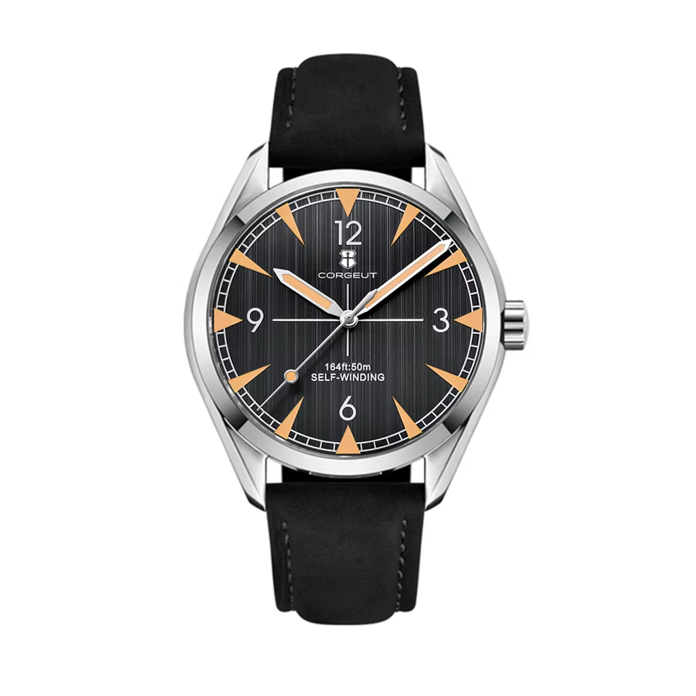 41mm Corgeut montre pour hommes NH35 mouvement de luxe automatique reloj hombre montres pour hommes 