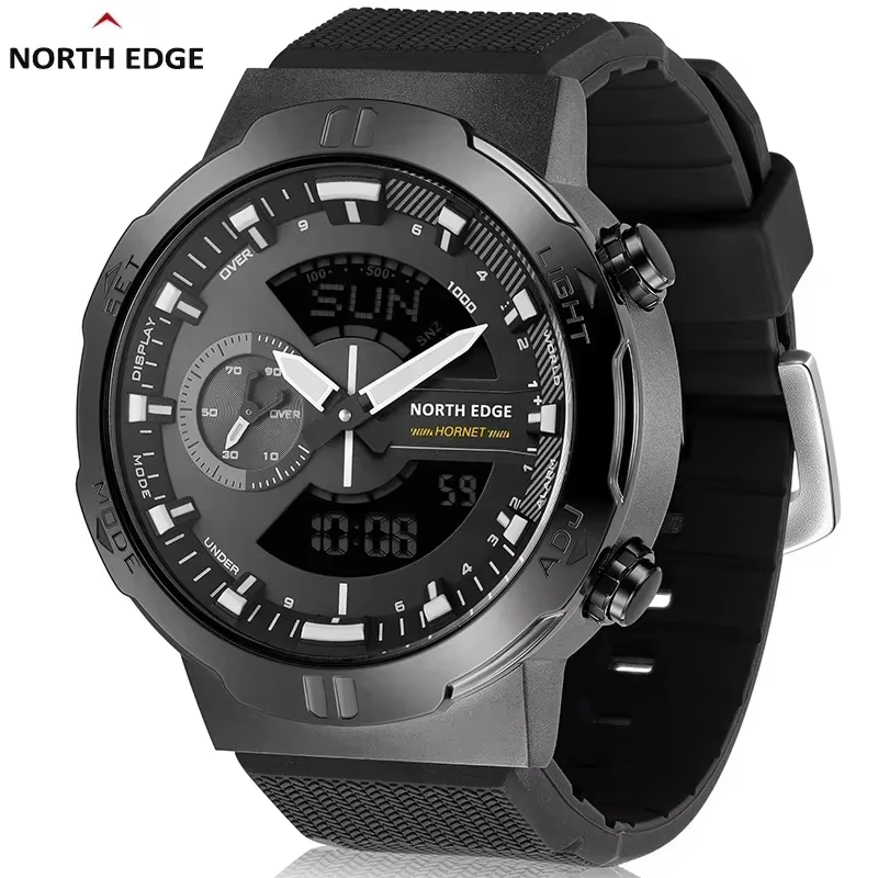 Montre digitale pour homme NORTH EDGE HORNET, montre de sport pour la course à pied et le cyclisme, 
