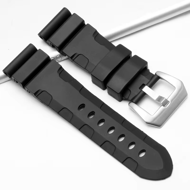 Bracelet de montre en caoutchouc de haute qualité, pour Panerai Diving Series 1164 PAM01209, bracele