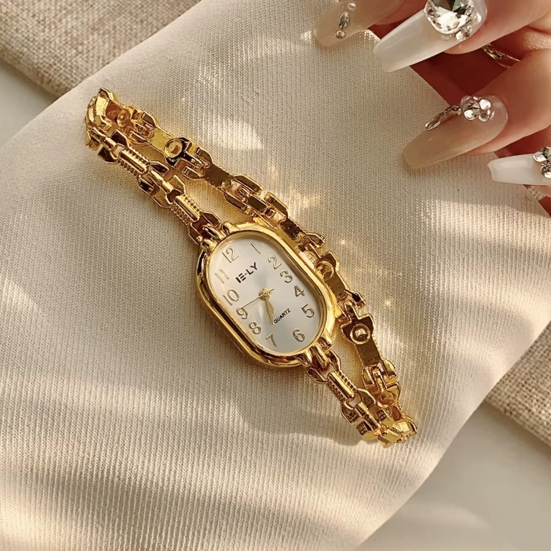 Femmes montres Top marque de luxe montres dames mode or Bracelet montre femme élégante horloge femme