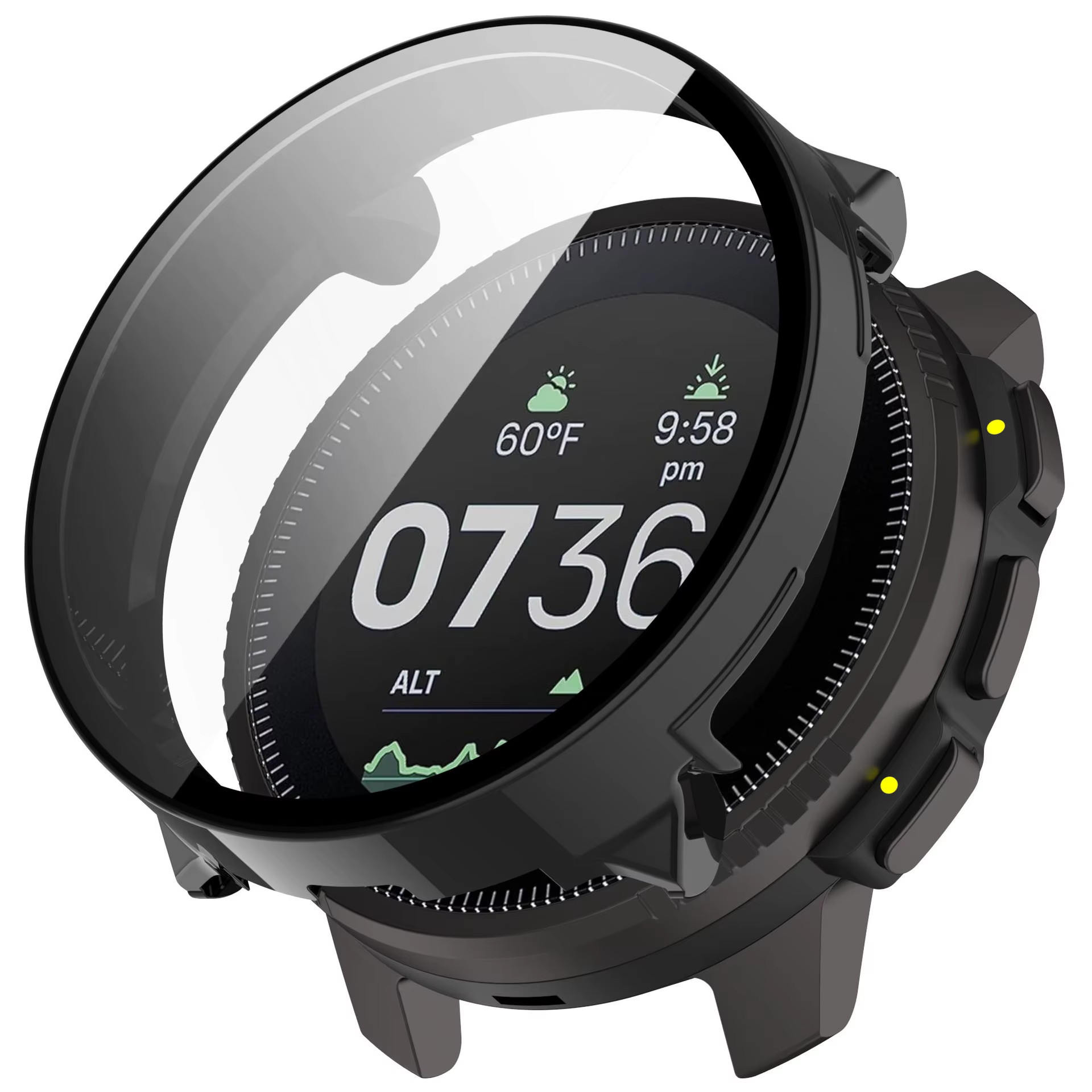 Étui de protection complet en verre pour Suunto VERTICAL, étuis de protection d'écran intelligents p