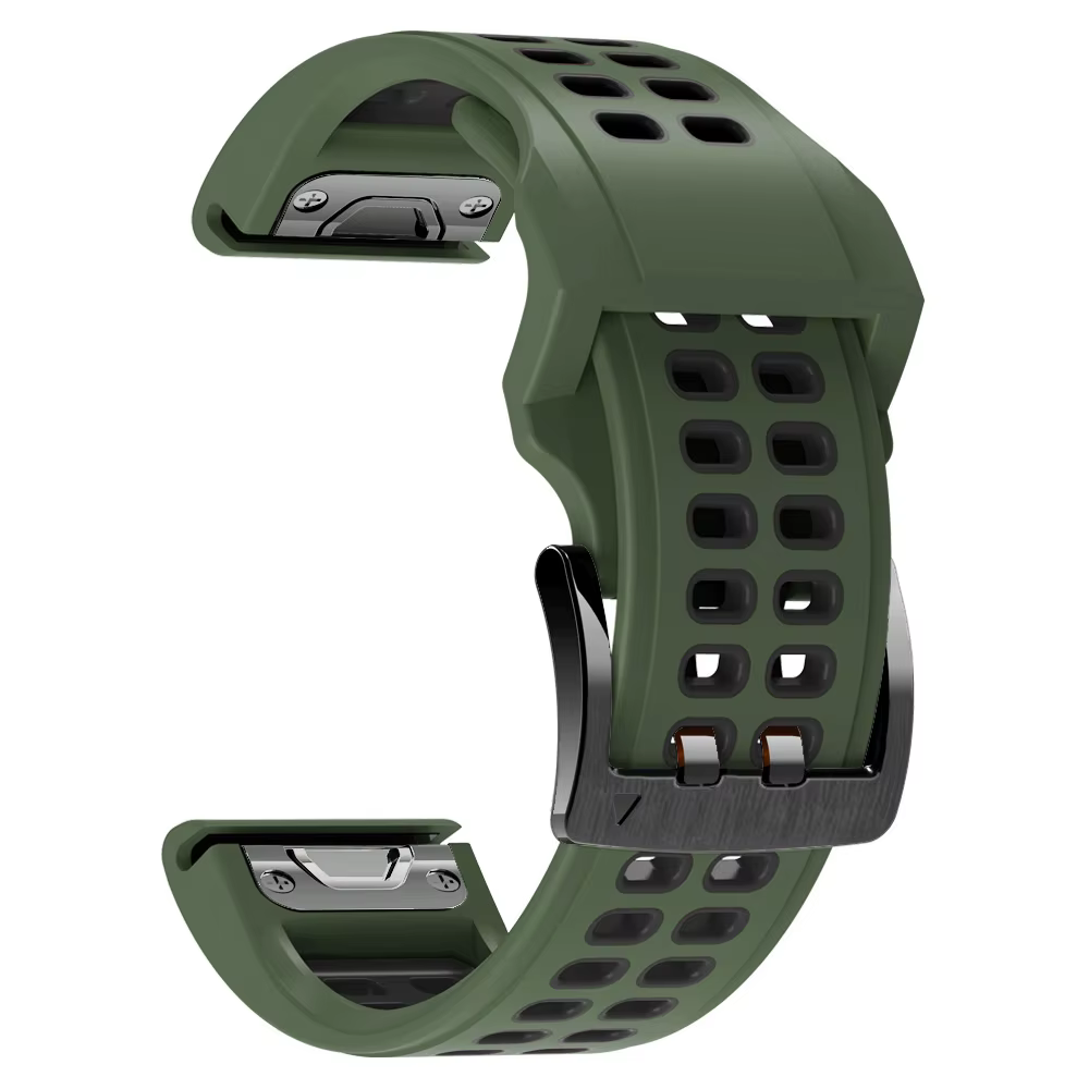 Bracelet de montre en Silicone pour Garmin Fenix 7X 7 6X 6 Pro Fenix 5X 5 Plus, Bracelet Forerunner 