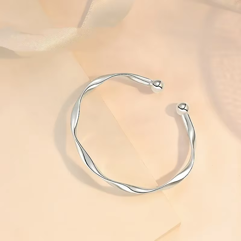 Bracelet cœur en argent Sterling 925 pour femmes, élégant, réglable, bijoux romantiques, coffret cad