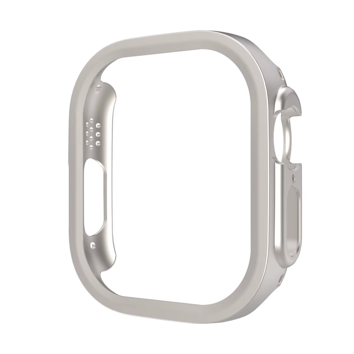 Housse mate pour Apple Watch Ultra 2 49mm, boîtier rigide PC antichoc, bord de protection, iWatch sé