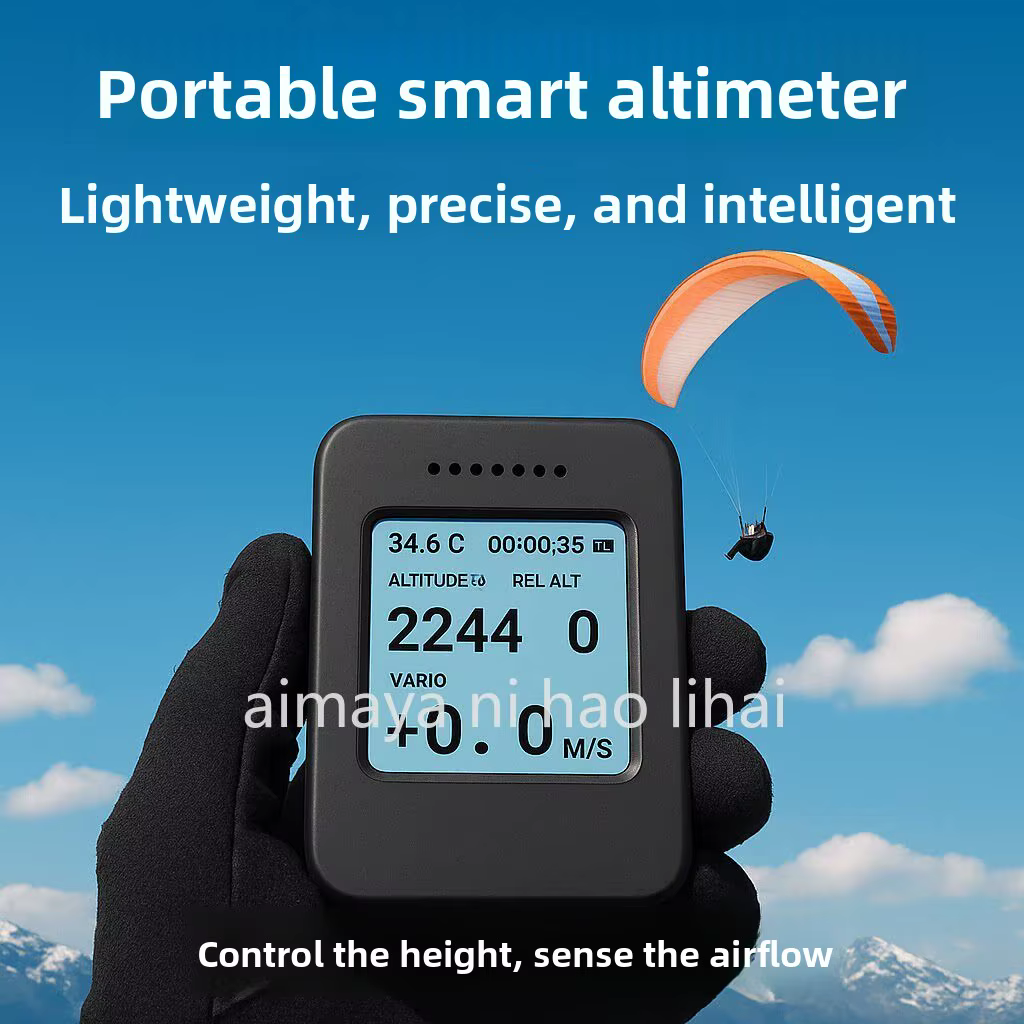 Altimètre de parapente Vario, altimètre de haute précision avec signal sonore pour la sécurité des v