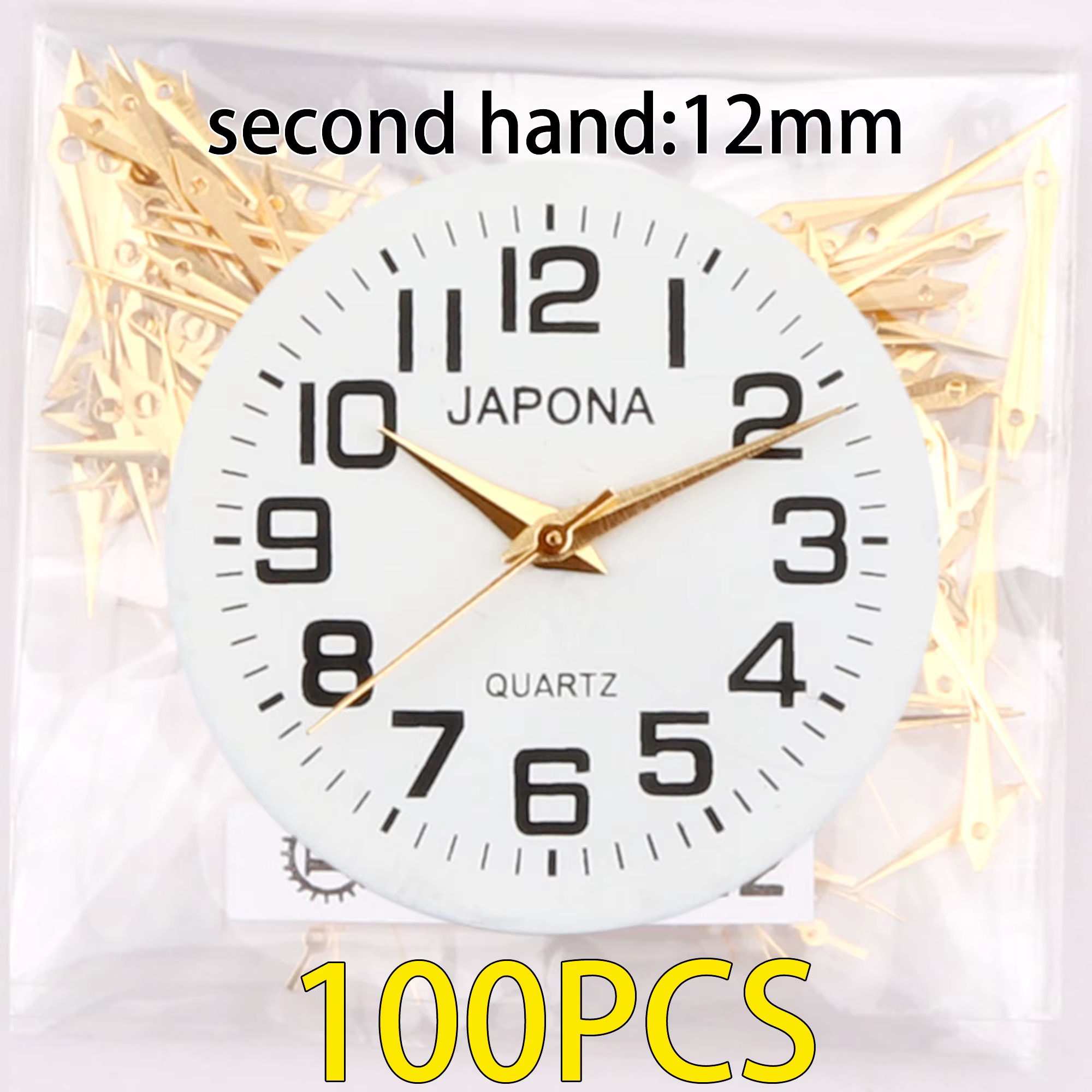 100 ensemble aiguilles de montre aiguilles dorées 2035 aiguilles pc21 aiguilles sl68 main gl32 aigui