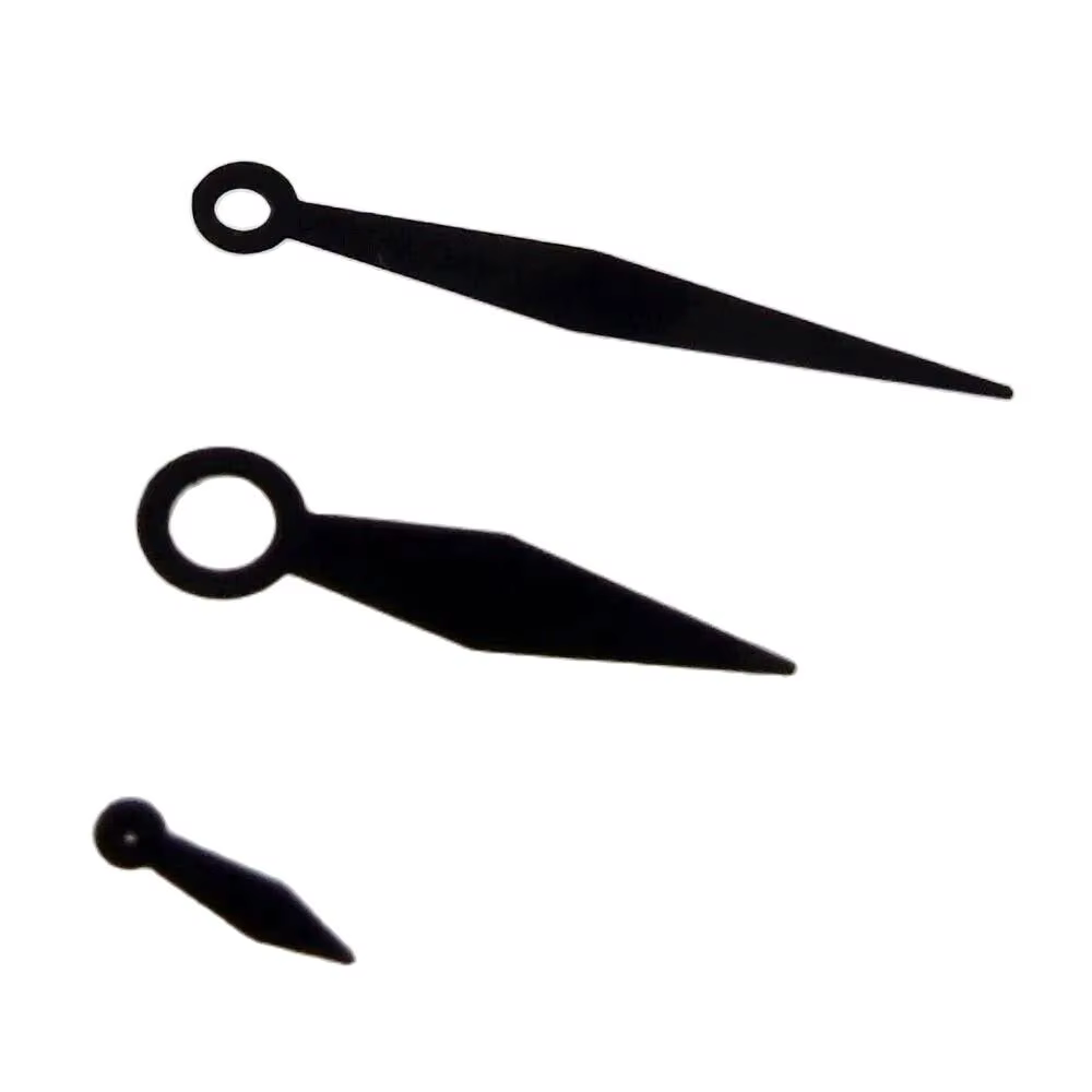 Aiguilles de montre noires flambant neuves pour ETA 6497 6498, modèle de mouvement à remontage, pièc