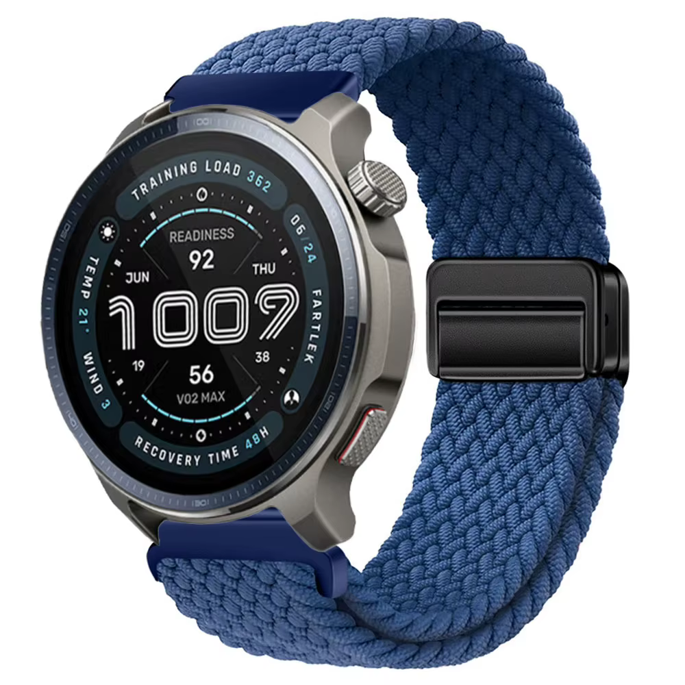Bracelet de montre magnétique tressé, 20mm 22mm, pour Huami Amazfit Balance 2 bandes GTR 4 2 2E GTR3