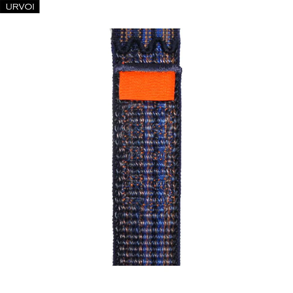 URVOI Sport boucle pour Apple Watch Ultra 3 2 série 11 10 9 8 SE tissé Nylon boucle tirer languette