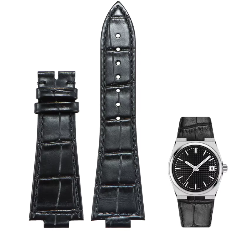 Bracelets de montre en cuir pour Tissot, Invasif TA, accessoires de montre à quartz, convexe, 1853,