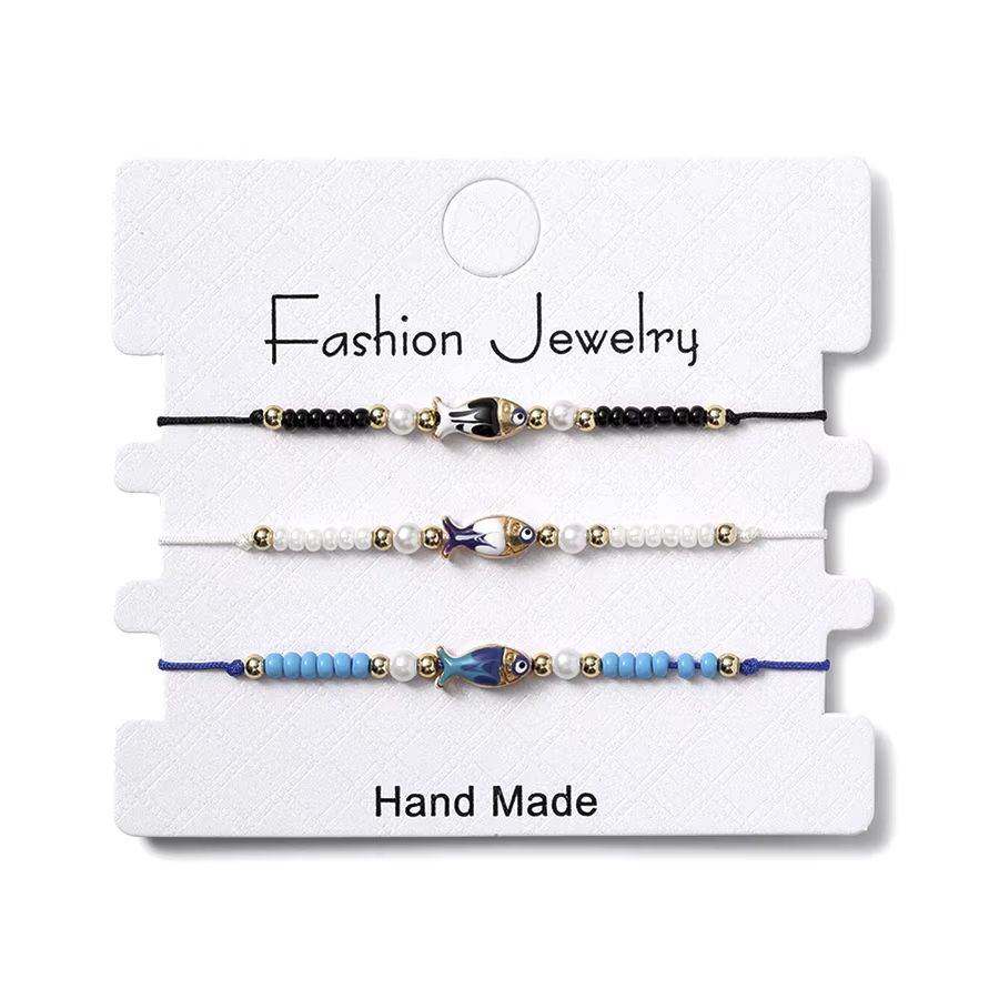 Nouvelle Collection : Ensemble de 3 Bracelets Empilables en Perles Légères et Confortables – Accesso