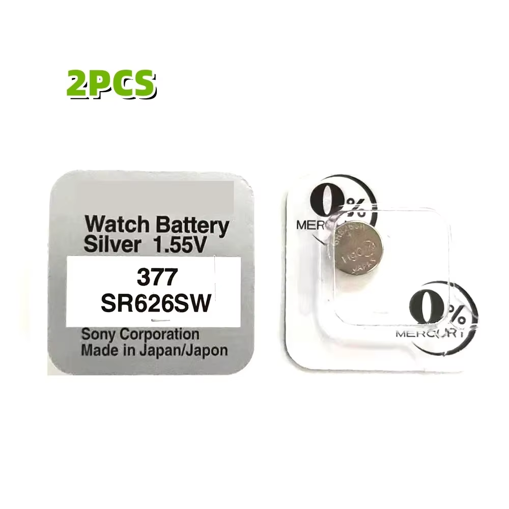 2-60 pièces d'origine pour SONY SR626SW LR626 AG4 1.55V Batteries LR66 377 377A pile alcaline montre