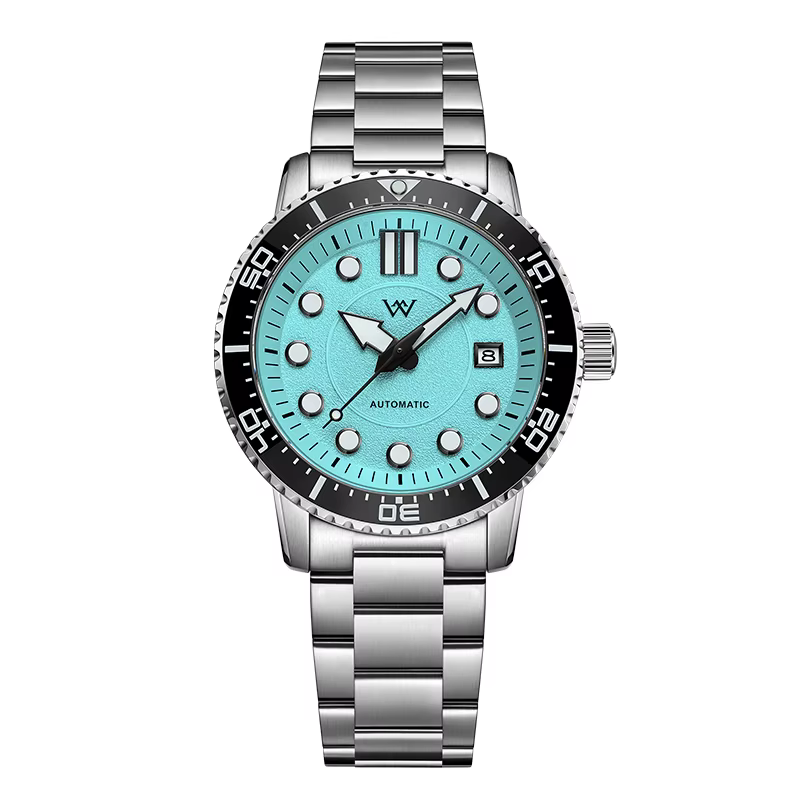 Montre mécanique automatique WM, Miyota8215, cristal saphir, montre classique décontractée pour homm