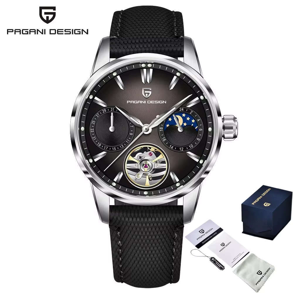 Nouvelle montre automatique Pagani Design PDYS021 pour homme, sportive et décontractée, avec cadran
