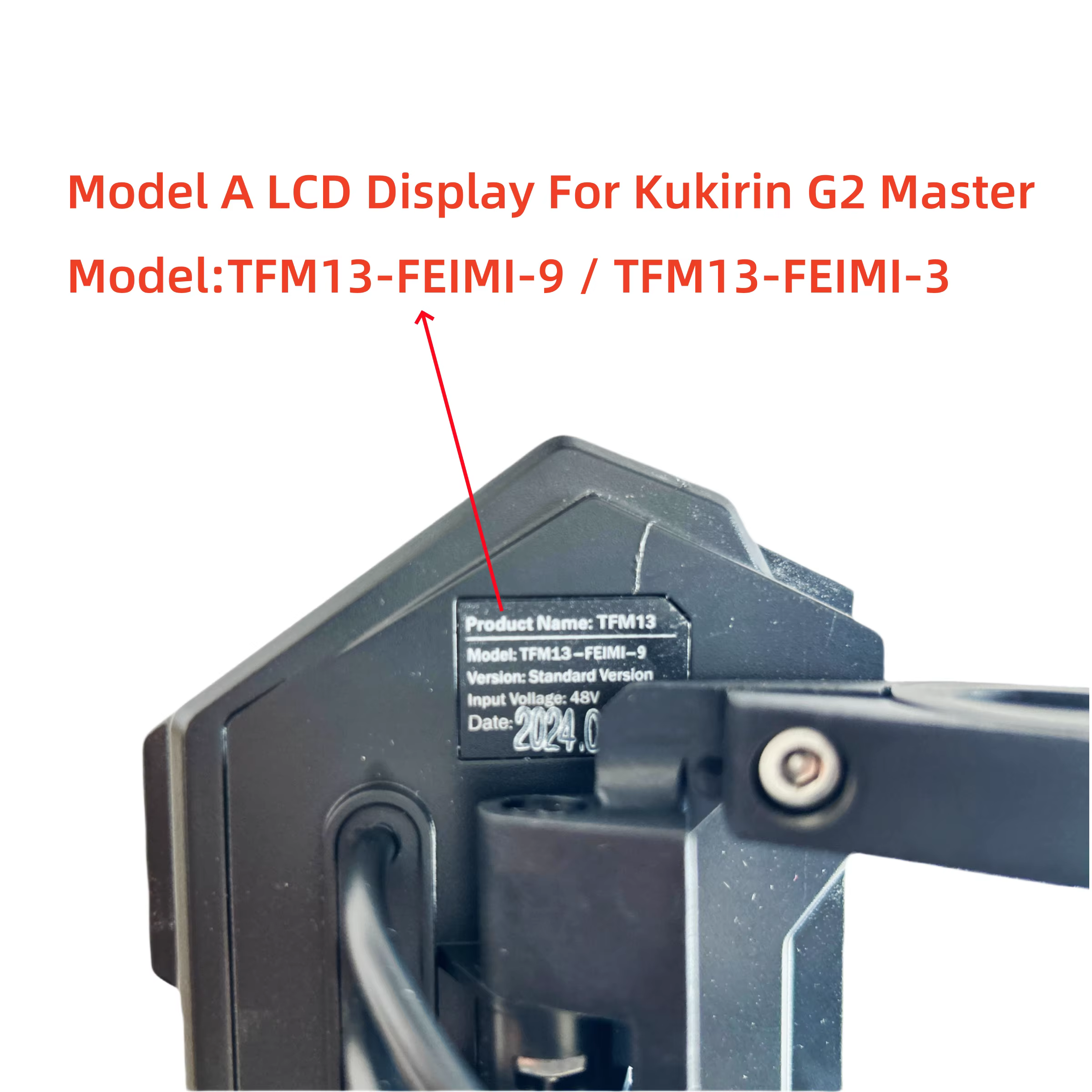 Écran LCD pour scooter électrique Kukirin NipMaster Prada, accessoires de compteur numérique d'origi