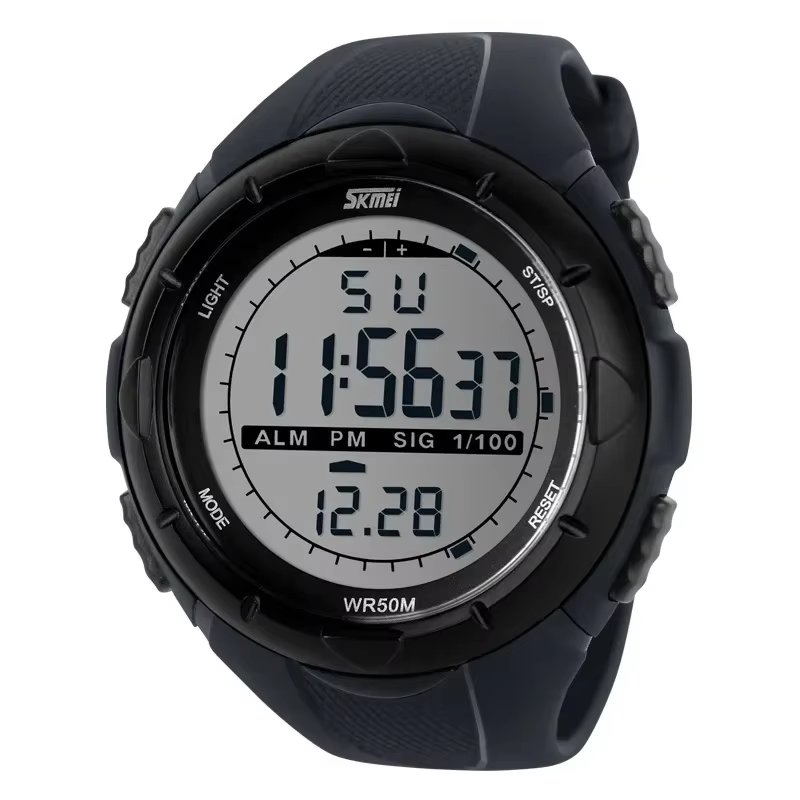 SKMEI 1025 hommes montres militaires réveil résistant aux chocs étanche montre numérique reloj hombr