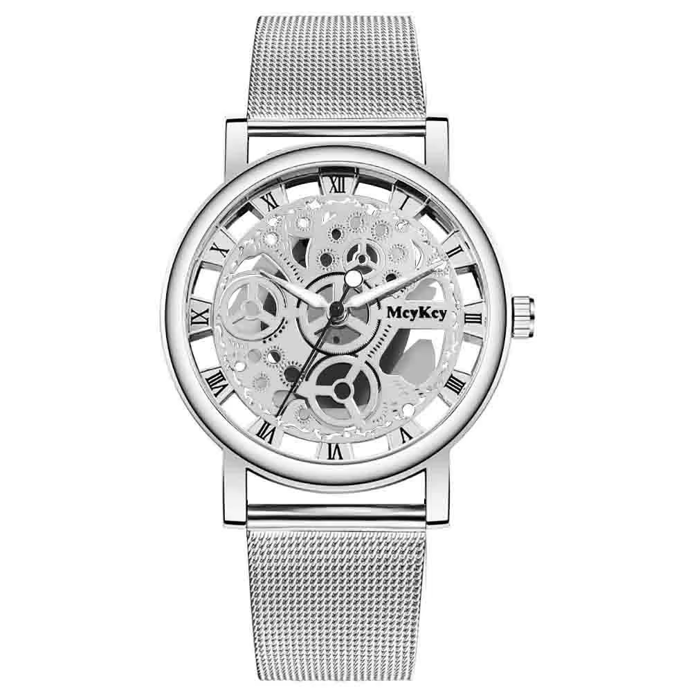 2025 nouvelle mode femmes or luxe montre à quartz décontractée maille métallique montres en acier in