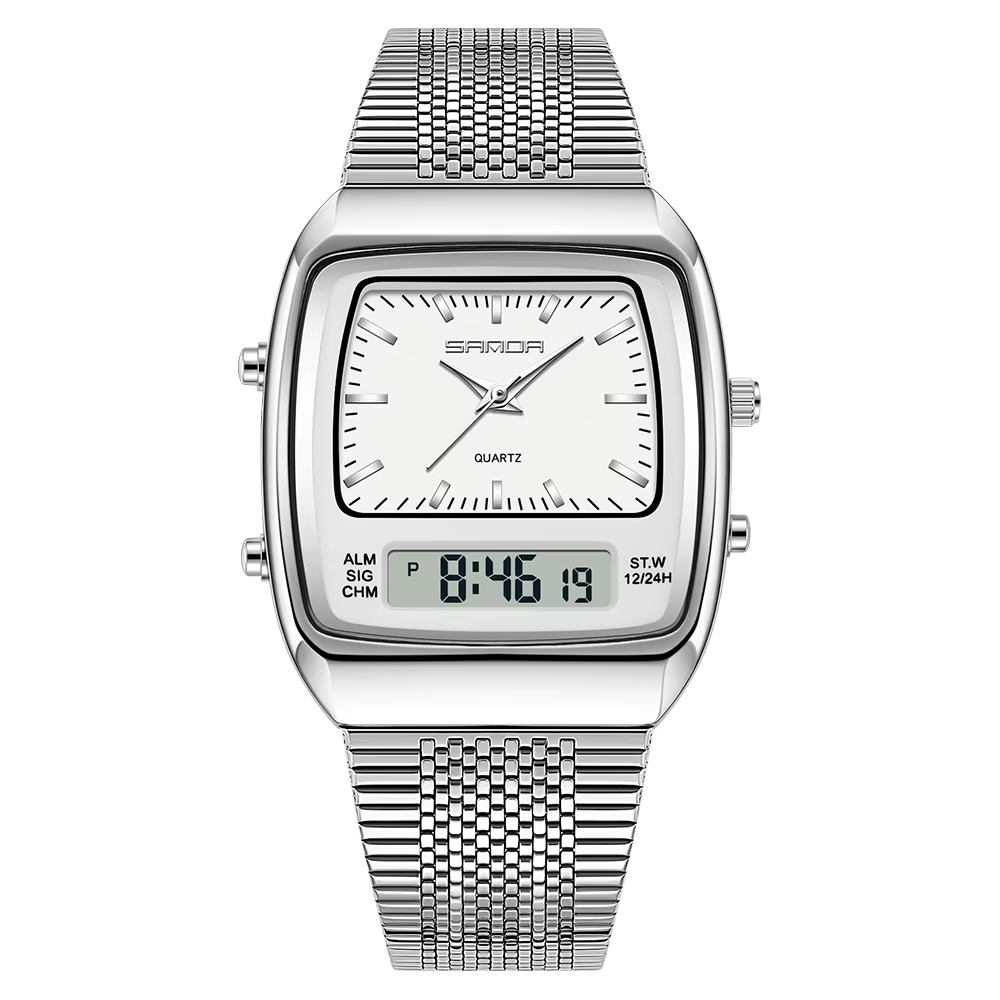 Montres pour hommes SANDA, montre classique pour homme d'affaires, étanche, montre militaire, montre