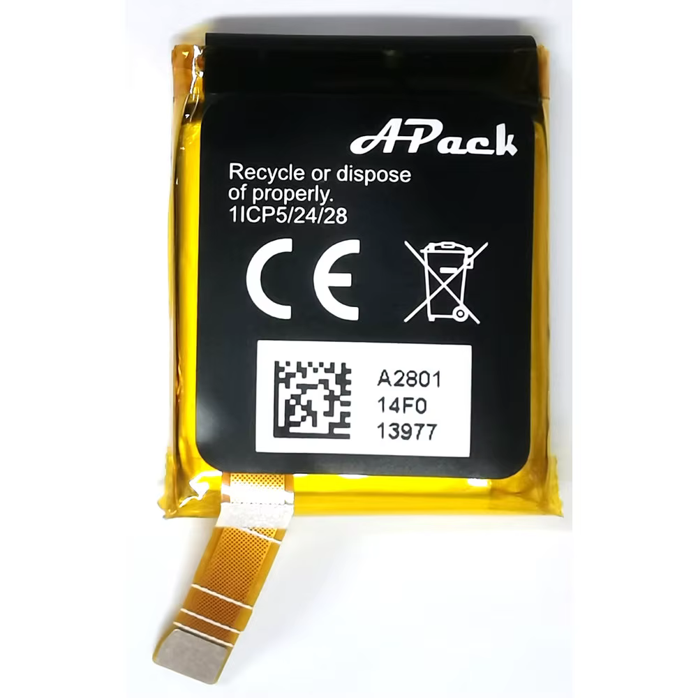 Nouvelle batterie de remplacement originale pour montre intelligente APACK APP00310 A2801 pour Fossi